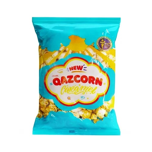 Qazcorn попкорн Caramel, 45 гр
